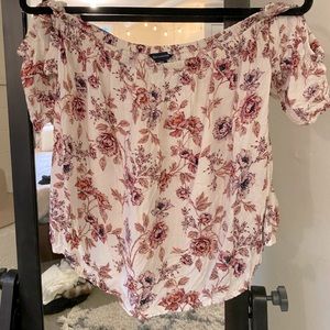 Off the Shoulder floral top